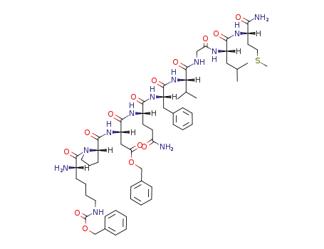 H-Lys(Z)-Pro-Asp(OBzl)-Gln-Phe-Val-Gly-Leu-Met-NH<sub>2</sub>