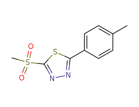 2-Methanesulfonyl-5-p-tolyl-[1,3,4]thiadiazole