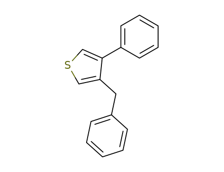3-benzyl-4-phenylthiophene