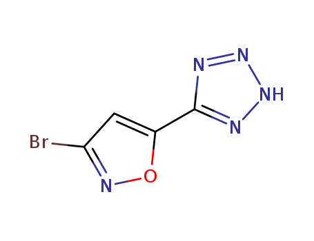 5-(3-bromoisoxazol-5-yl)-2H-tetrazole