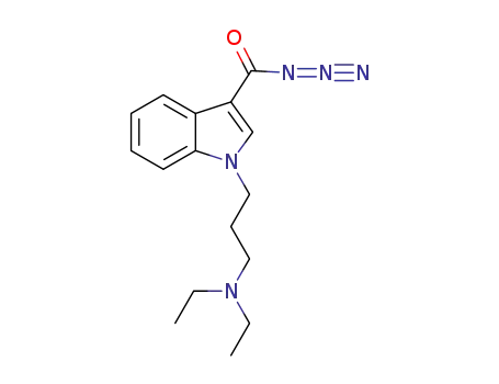 1-(3-diethylaminopropyl)-1H-indole-3-carbonylazide