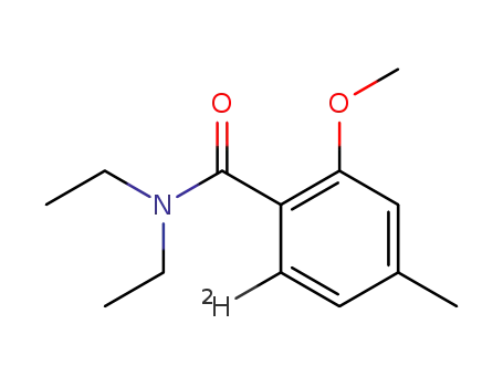 N,N-diethyl-6-deutero-2-methoxy-4-methylbenzamide