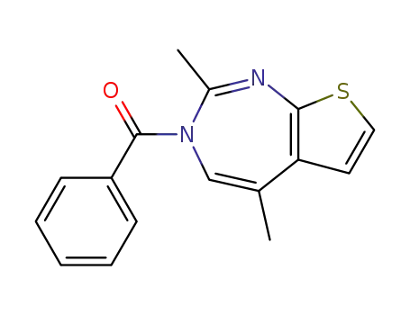 (2,5-Dimethyl-3H-thieno[2,3-d][1,3]diazepin-3-yl)(phenyl)methanone