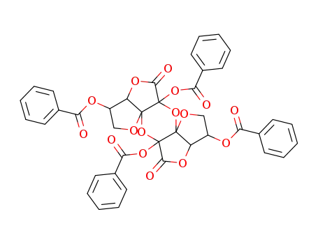 Molecular Structure of 103559-39-3 (dehydroascorbic acid tetrabenzoate)