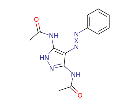 Acetamide, N,N'-[4-(phenylazo)-1H-pyrazole-3,5-diyl]bis-