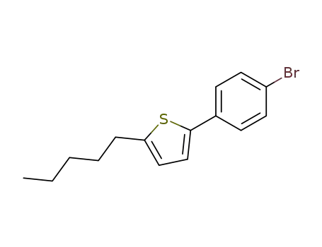 2-(4-Bromo-phenyl)-5-pentyl-thiophene
