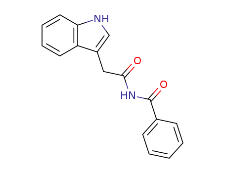 N-(2-(1H-Indol-3-yl)acetyl)benzamide