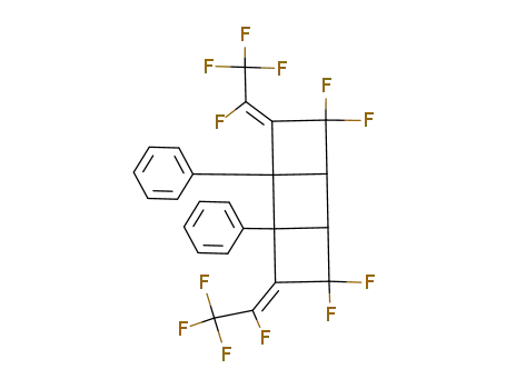 1,2-diphenyl-3,8-bis(tetrafluoroethylidene)-4,4,7,7-tetrafluorotricyclo<4.2.0.0<sup>2,5</sup>>octane