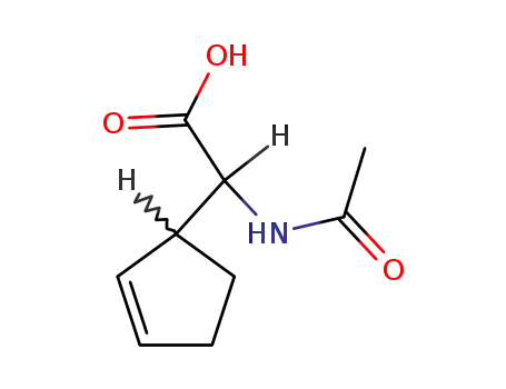 N-Acetyl-2-(2'-cyclopentenyl)glycin