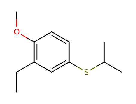 1-Ethyl-2-methoxy-5-(isopropylthio)benzene