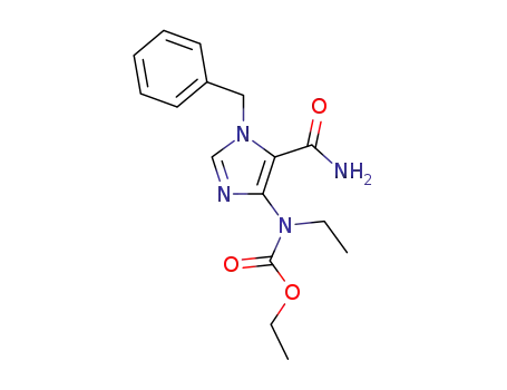 Carbamic acid,
[5-(aminocarbonyl)-1-(phenylmethyl)-1H-imidazol-4-yl]ethyl-, ethyl ester
