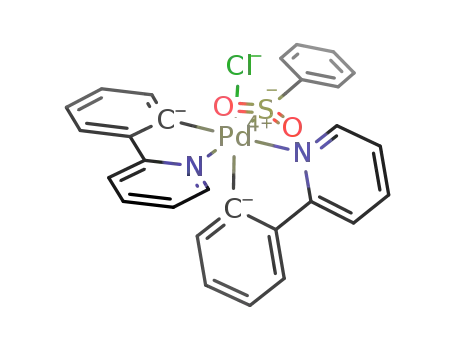 [ClPd(2-phenylpyridyl)2(BnSO<sub>2</sub>)]