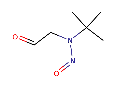 Molecular Structure of 111318-23-1 (Acetaldehyde, [(1,1-dimethylethyl)nitrosoamino]-)