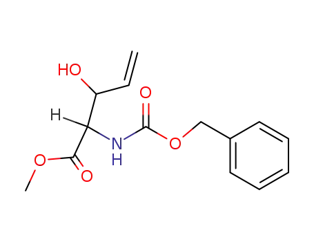 Molecular Structure of 101641-50-3 (dl.N-CBz-β-vinylserine-OMe)