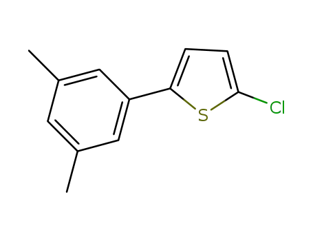 Molecular Structure of 1353658-84-0 (2-chloro-5-(3,5-dimethylphenyl)thiophene)