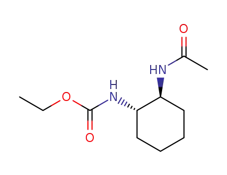 Carbamic acid, [2-(acetylamino)cyclohexyl]-, ethyl ester, trans-