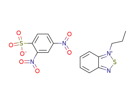 n-propyl-2,1,3-benzothiadiazolium 2,4-dinitrobenzenesulphonate
