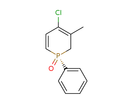 (+)-3-methyl-4-chloro-1-phenyl-1,2-dihydrophosphinine 1-oxide