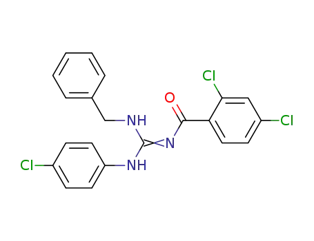 1-(4-chlorophenyl)-2-(2,4-dichlorobenzoyl)-3-benzylguanidine