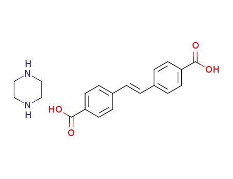 C<sub>4</sub>H<sub>10</sub>N<sub>2</sub>*C<sub>16</sub>H<sub>12</sub>O<sub>4</sub>