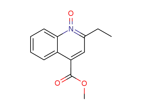 2-ethyl-4-methoxycarbonylquinoline 1-oxide