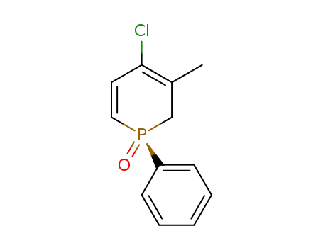 (-)-3-methyl-4-chloro-1-phenyl-1,2-dihydrophosphinine 1-oxide