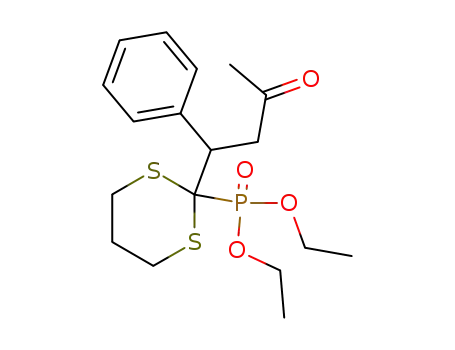 diethyl 1,1-(1,3-propylenedithio)-2-phenyl-4-oxo-pentanephosphonate