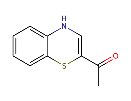 Molecular Structure of 86333-17-7 (Ethanone, 1-(4H-1,4-benzothiazin-2-yl)-)