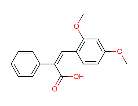 (Z)-2,4-dimethoxy-α-phenylcinnamic acid