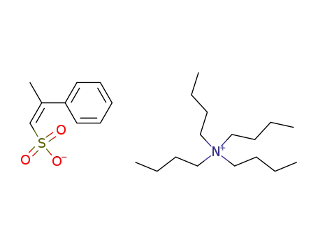 tetrabutylammonium (Z)-2-phenyl-1-propenesulphonate