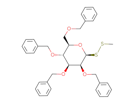 methyl 2,3,4,6-tetra-O-benzyl-β-D-mannopyranosyl disulfide