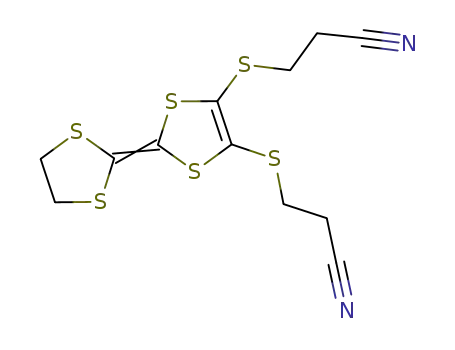 C<sub>3</sub>H<sub>4</sub>S<sub>2</sub>C<sub>3</sub>S<sub>2</sub>(SCH<sub>2</sub>CH<sub>2</sub>CN)2