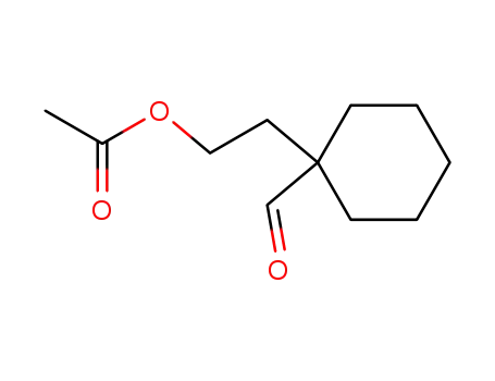 Acetic acid 2-(1-formyl-cyclohexyl)-ethyl ester