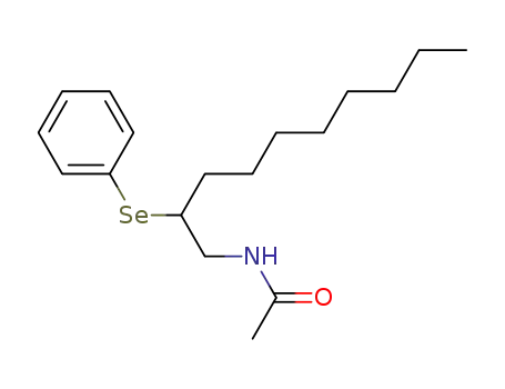 N-(2-Phenylselanyl-decyl)-acetamide