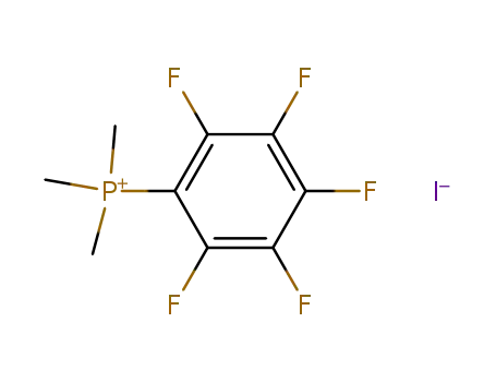 Trimethyl(pentafluorphenyl)phosphoniumiodid