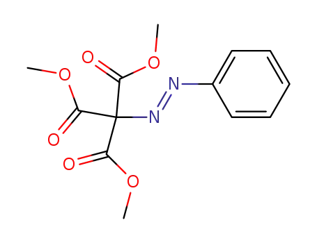 Molecular Structure of 119471-92-0 (2-Methoxycarbonyl-2-phenylazo-malonic acid dimethyl ester)