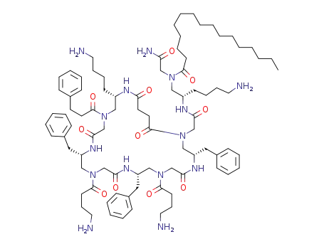 C<sub>86</sub>H<sub>133</sub>N<sub>15</sub>O<sub>11</sub>