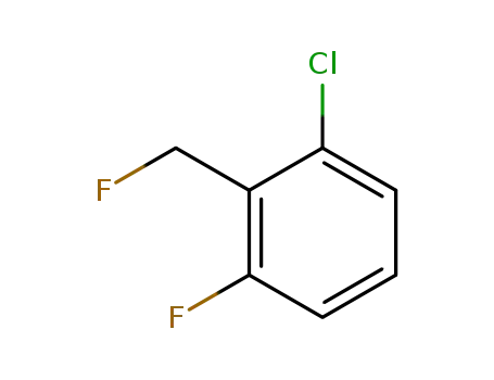 Molecular Structure of 63878-69-3 (Benzene, 1-chloro-3-fluoro-2-(fluoromethyl)-)
