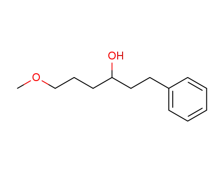 Molecular Structure of 63223-42-7 (Benzenepropanol, a-(3-methoxypropyl)-)