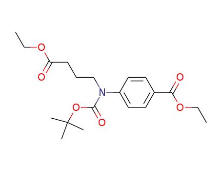 ethyl 4-<N-(4-tert-butoxycarbonyl)-N-(4-ethoxycarbonylphenyl)amino>butyrate