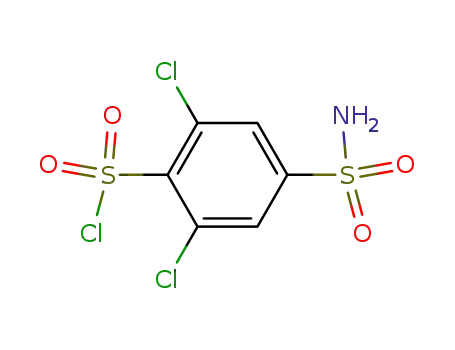 Benzenesulfonyl chloride, 4-(aminosulfonyl)-2,6-dichloro-