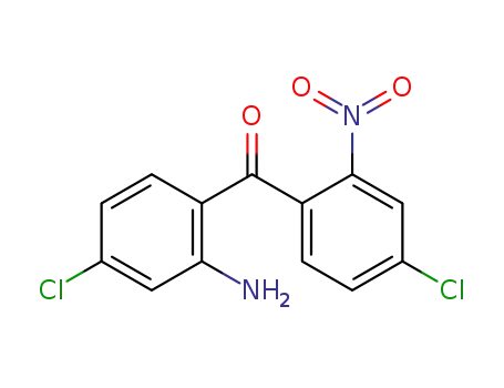 Methanone, (2-amino-4-chlorophenyl)(4-chloro-2-nitrophenyl)-