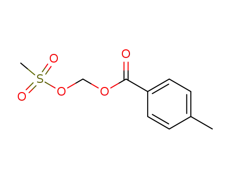 4-Methyl-benzoic acid methanesulfonyloxymethyl ester