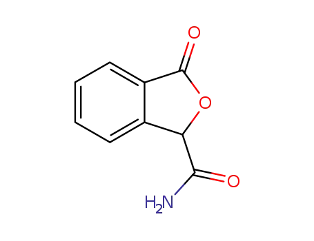 Molecular Structure of 4792-32-9 (1-Isobenzofurancarboxamide, 1,3-dihydro-3-oxo-)