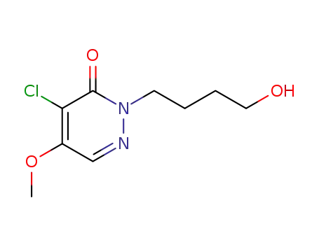 5-chloro-1-(4-hydroxybutyl)-4-methoxypyridazin-6-one