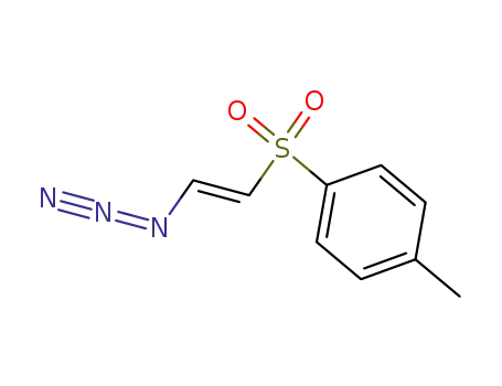 Molecular Structure of 15645-79-1 (Benzene, 1-[[(1E)-2-azidoethenyl]sulfonyl]-4-methyl-)