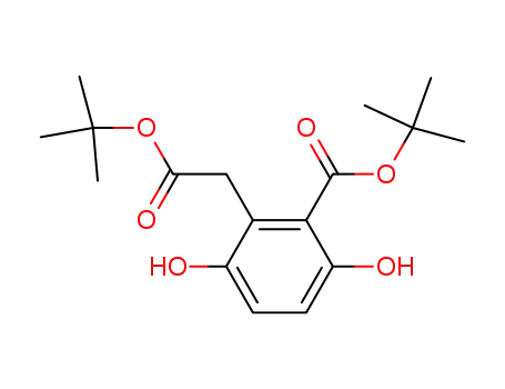 2-tert-Butoxycarbonylmethyl-3,6-dihydroxy-benzoic acid tert-butyl ester