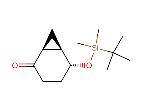 Bicyclo[4.1.0]heptan-2-one, 5-[[(1,1-dimethylethyl)dimethylsilyl]oxy]-,
(1S,5R,6R)-