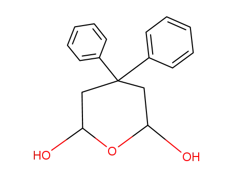 2H-Pyran-2,6-diol, tetrahydro-4,4-diphenyl-