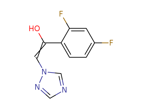 2-(2,4-difluorophenyl)-1-(1H-1,2,4,-triazol-1-yl)ethen-2-ol